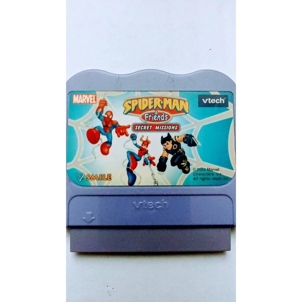 Vtech V.smile Spider-Man and Friends Marvel. Secret Mission CARTRIDGE